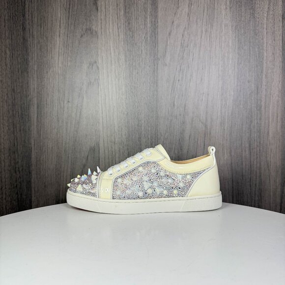 Louboutin Vieira Strass Swarovski crystal sneakers - Picture 1 of 10